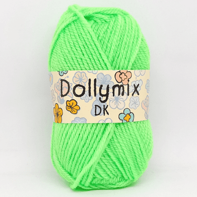 King Cole Dollymix DK Yarn 71 Lime Green
