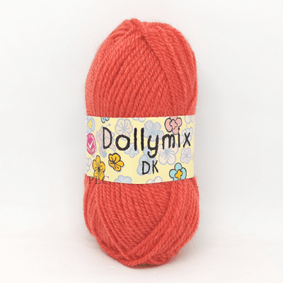 King Cole Dollymix DK Yarn 87 Flame
