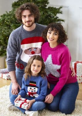 King Cole Family Christmas KNITS Book 1