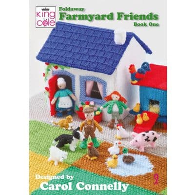 King Cole Farmyard Friends Knitting Book One