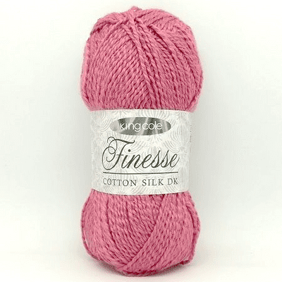 King Cole Finesse Cotton Silk DK 2813 English Rose
