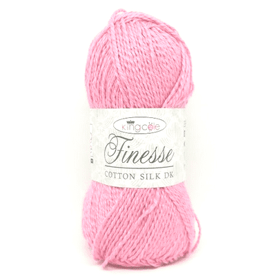 King Cole Finesse Cotton Silk DK 2825 Fondant