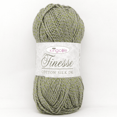 King Cole Finesse Cotton Silk DK 3681 Olive