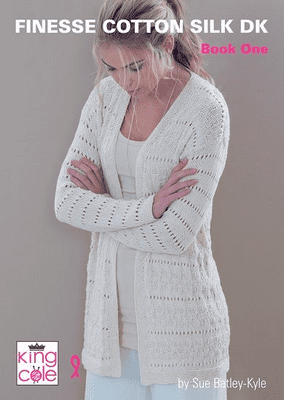 King Cole Finesse Cotton Silk DK Book One