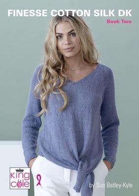 King Cole Finesse Cotton Silk DK Book Two
