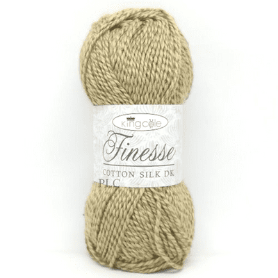 King Cole Finesse Cotton Silk DK Yarn 2821 Moss