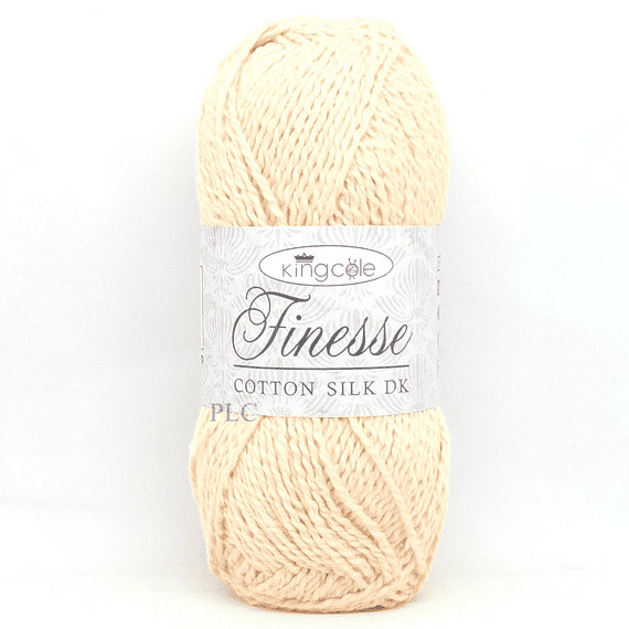 King Cole Finesse Cotton Silk DK Yarn 2831 Blush