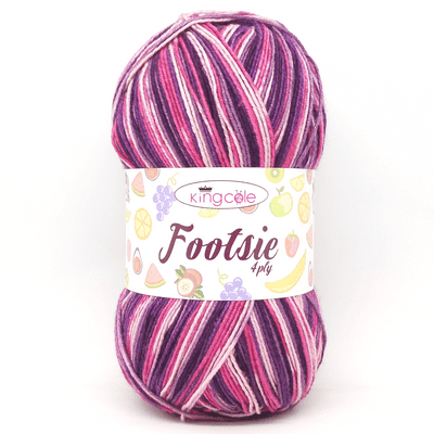 King Cole Footsie 4ply 4903 Fig