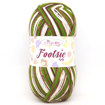 King Cole Footsie 4ply 4908 Coconut