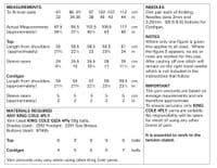 King Cole Giza 4ply Knitting Pattern 5848 Top Cardigan