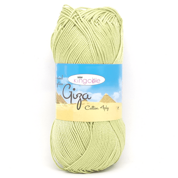 King Cole Giza Cotton 4 Ply Yarn 2293 Dill