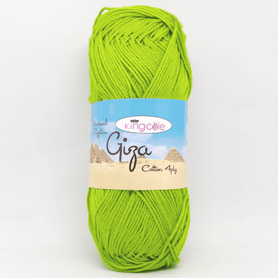 King Cole Giza Cotton 4ply 2203 GREEN