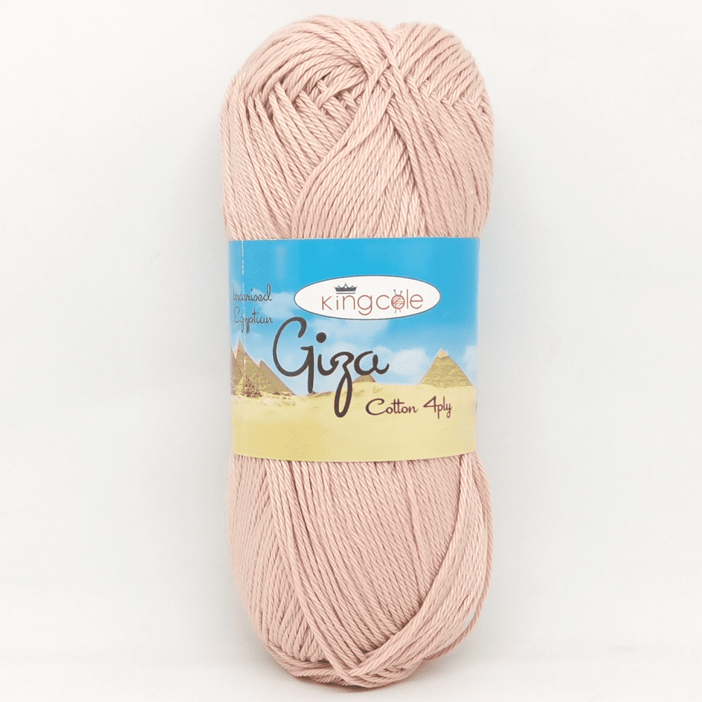 King Cole Giza Cotton 4ply 4841 Powder