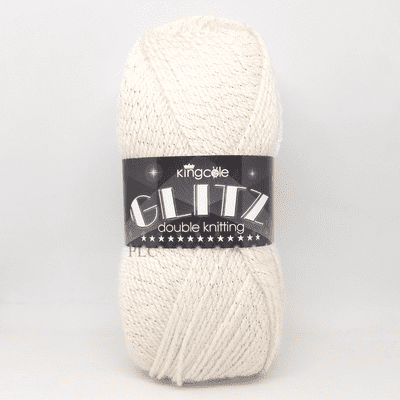 King Cole Glitz DK Yarn 4726 Champagne