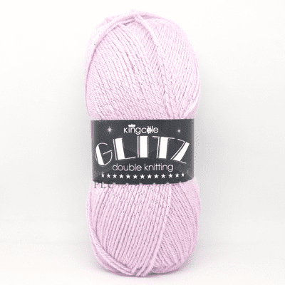 King Cole Glitz DK Yarn 4727 Lupin