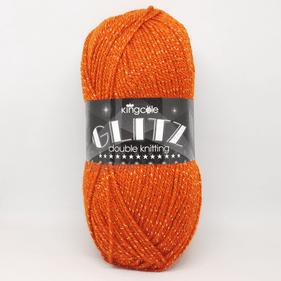King Cole Glitz DK Yarn 6862 Ember