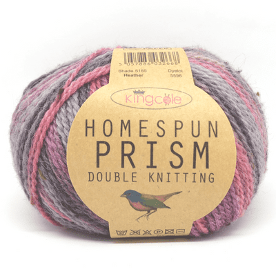 King Cole Homespun Prism DK Yarn 5185 Heather