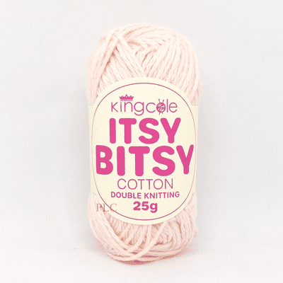 King Cole Itsy Bitsy Cotton DK Yarn 6690 Peach