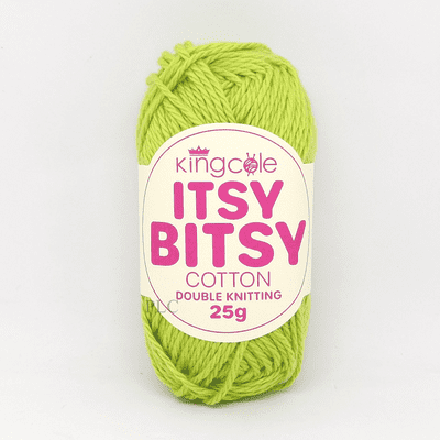King Cole Itsy Bitsy Cotton DK Yarn 6707 Leaf