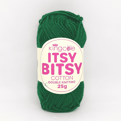 King Cole Itsy Bitsy Cotton DK Yarn 6709 Spruce