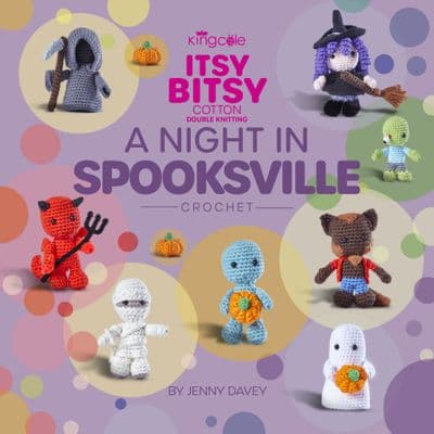 King Cole Itsy Bitsy Crochet Book 3 - A Night In Spooksville