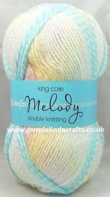 King Cole Melody DK Baby Yarn 1567 Sprinkle