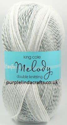 King Cole Melody DK Baby Yarn 1676 Humbug
