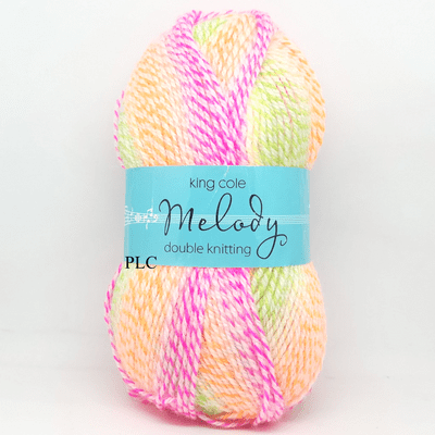 King Cole Melody DK Baby Yarn 862 Fruit Salad