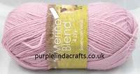King Cole Merino Blend 4 Ply Superwash Wool 1533 Rose Petal