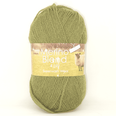 King Cole Merino Blend 4 Ply Superwash Wool 3124 Vine Leaf
