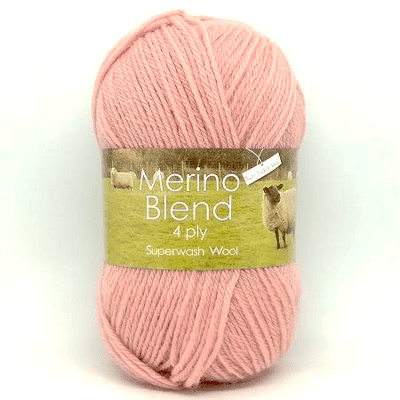 King Cole Merino Blend 4 Ply Superwash Wool 3295 Blossom