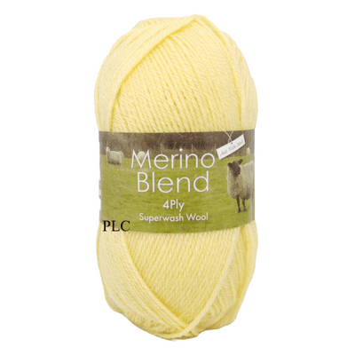 King Cole Merino Blend 4 Ply Superwash Wool 3944 Buttercup