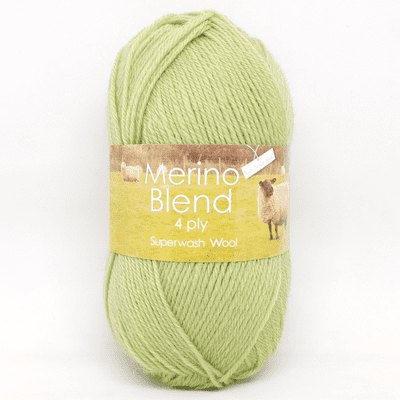 King Cole Merino Blend 4 Ply Superwash Wool 853 Sage