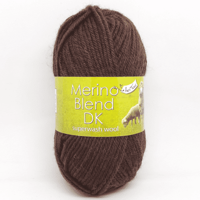 King Cole Merino Blend DK 23 CHOCOLATE Brown