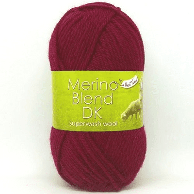 King Cole Merino Blend DK 3392 Bordeaux