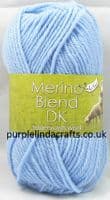 King Cole Merino Blend DK Superwash Wool 1531 Pale Blue