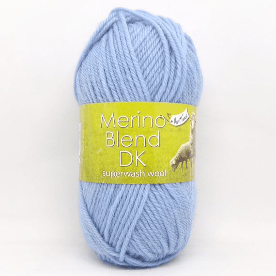 King Cole Merino Blend DK Superwash Wool 1531 Pale Blue