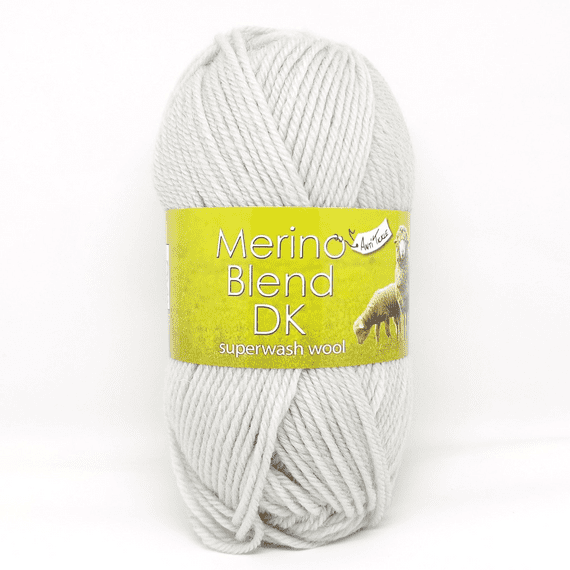 King Cole Merino Blend DK Superwash Wool 3292 Pale Grey