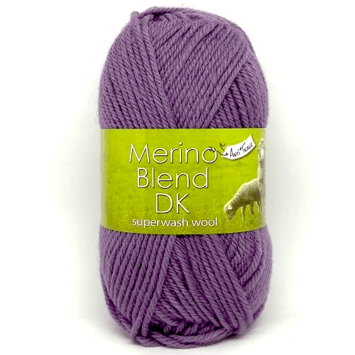 King Cole Merino Blend DK Superwash Wool 3294 Plum