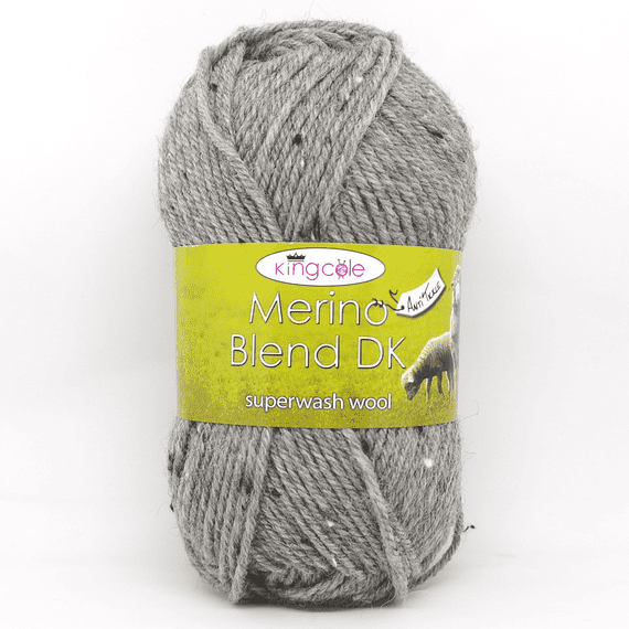 King Cole Merino Blend DK Superwash Wool 3802 Slate