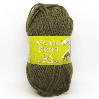 King Cole Merino Blend DK Superwash Wool 43 Bronze Green