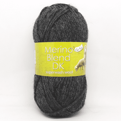 King Cole Merino Blend DK Superwash Wool 702 Graphite Grey