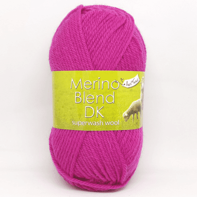 King Cole Merino Blend DK Superwash Wool 787 Fuchsia Pink