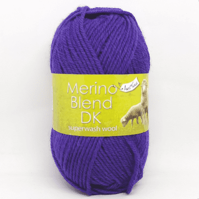 King Cole Merino Blend DK Superwash Wool 906 Emperor Purple