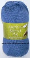 King Cole Merino Blend DK Superwash Wool 96 Slate Blue