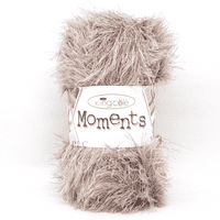 King Cole Moments DK Eyelash Yarn 497 Beaver