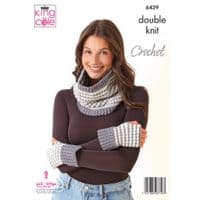 King Cole Orchard DK 6439 Accessories Crochet Pattern
