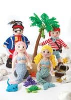 King Cole Pirates and Mermaids Knitting Book One