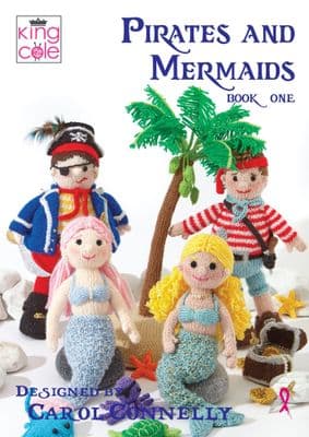 King Cole Pirates and Mermaids Knitting Book One