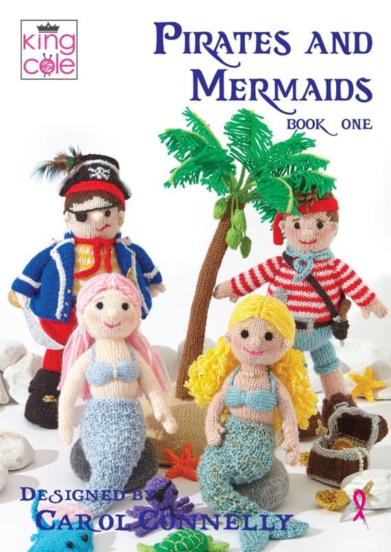 King Cole Pirates and Mermaids Knitting Book One